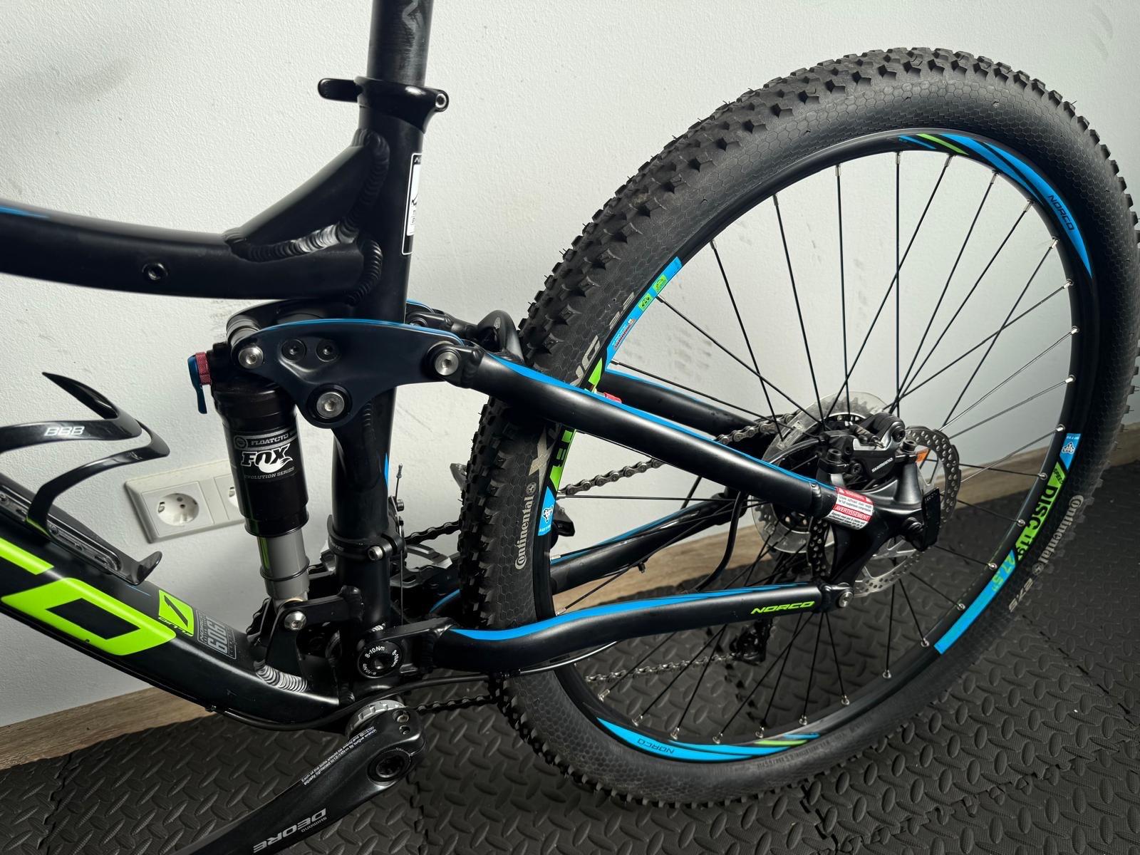 Used Norco Fluid 7 Youth Full Suspension Mountain Bike – Like New Condition