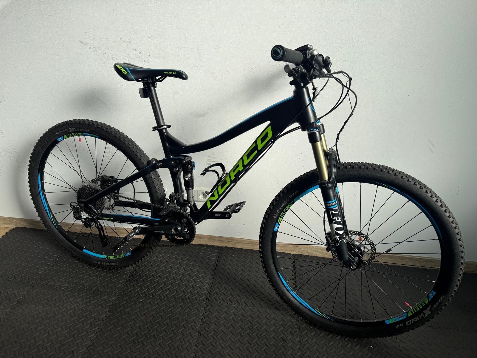 Used Norco Fluid 7 Youth Full Suspension Mountain Bike – Like New Condition