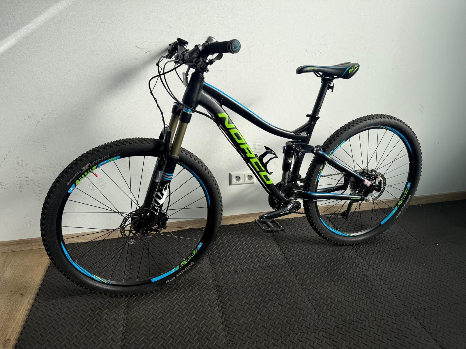 Used Norco Fluid 7 Youth Full Suspension Mountain Bike – Like New Condition