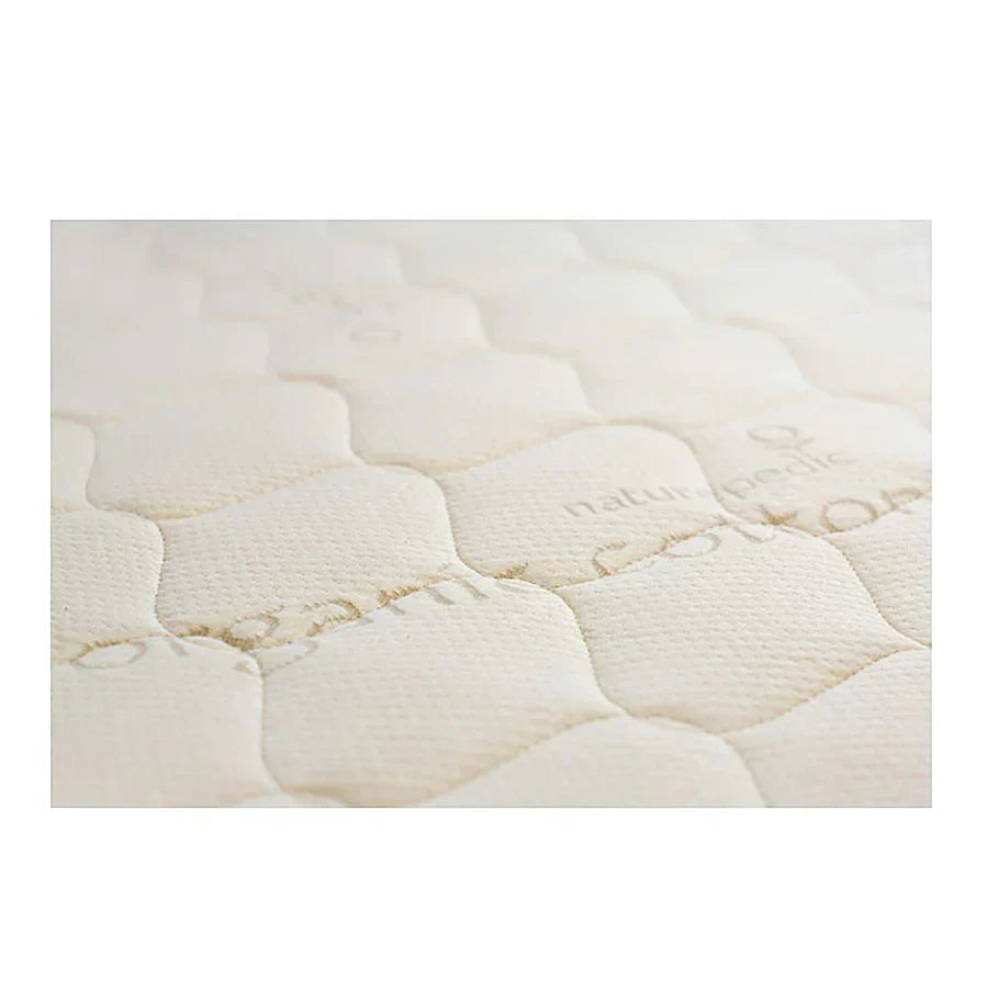 Naturepedic Verse Twin Organic Cotton Quilted Mattress - 1 Sided